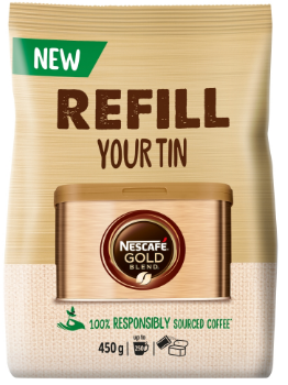 Nescafe Gold Blend Instant Coffee Refill 450g