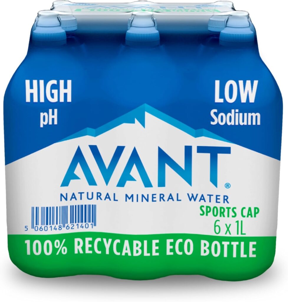 Avant Natural Mineral Water Sportscap 1Ltr