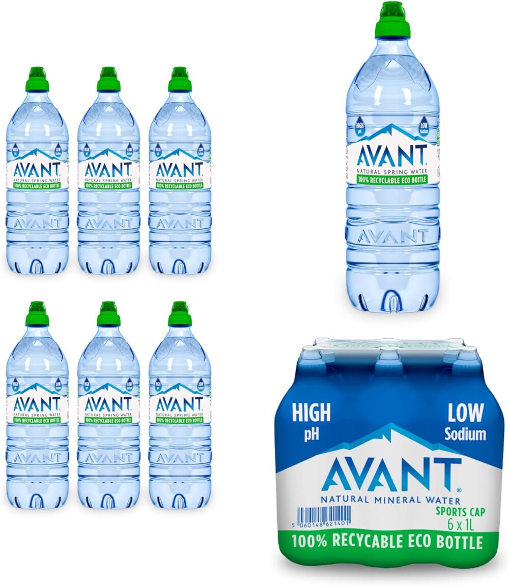 Avant Natural Mineral Water Sportscap 1Ltr