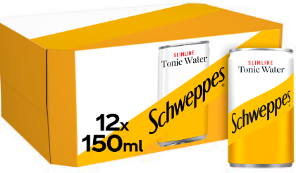 Schweppes Diet Tonic 12x150ml