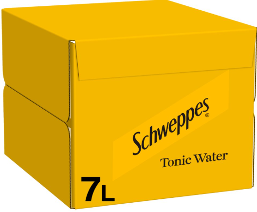 Schweppes Tonic Water Bag in Box 7L