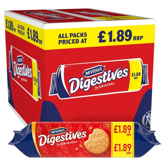 Mcvitie'S Digestives The Original Biscuits 360G, £1.89 PMP