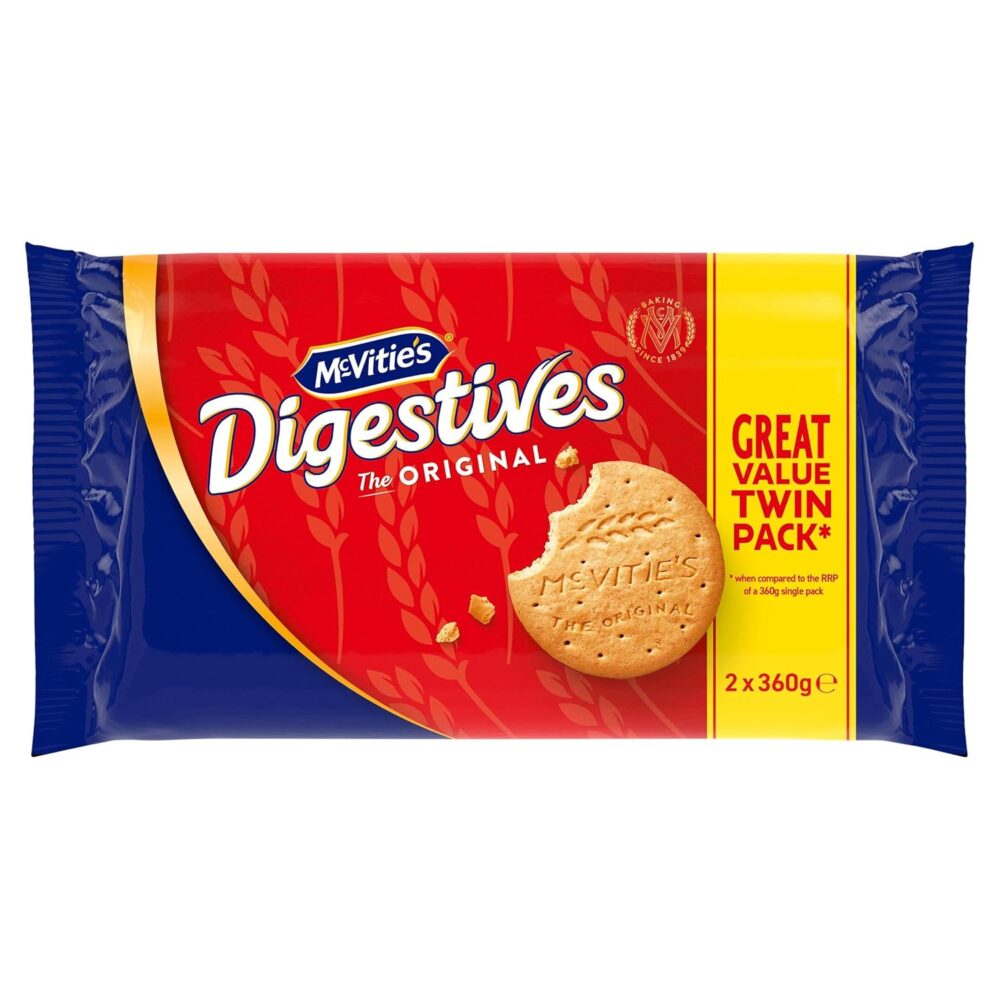 Mcvitie'S Digestives The Original 2x360G