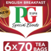 PG TIPS 70S SPEC BL ENG BREAK 6X175G BOX