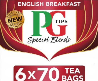 PG TIPS 70S SPEC BL ENG BREAK 6X175G BOX