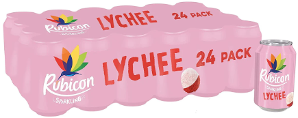 Rubicon Sparkling Lychee 330ml