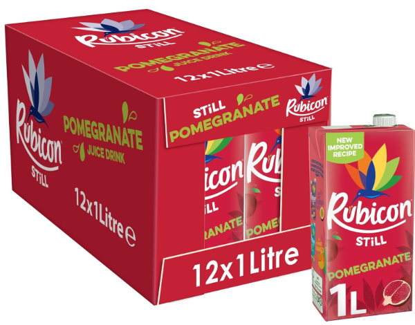 Rubicon Still Pomegranate Juice Drink 1 Litre