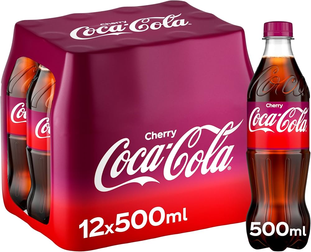 Coca-Cola Cherry Bottles 500ml