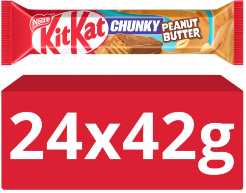 Kit Kat Chunky Peanut Butter Milk Chocolate Bar 42g