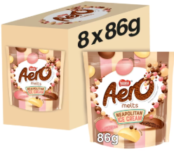 Aero Melts Neapolitan Ice Cream Pouch 86g