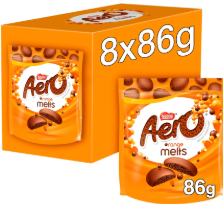 Aero Melts Orange Chocolate Sharing Bag 86g