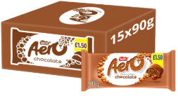 Aero Milk Chocolate Sharing Bar 90g PMP £1.50