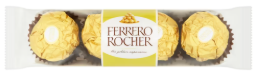 Ferrero Rocher Chocolate 4 Pack 50g