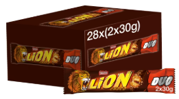 Lion Milk Chocolate Duo Bar 60g