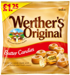Werther's Original Butter Candies Pm £1.25 110g