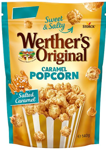 Werther's Original Salted Caramel Popcorn 140g