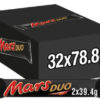 Mars, Caramel, Nougat & Milk Chocolate Snack Bar Duo 78.8g
