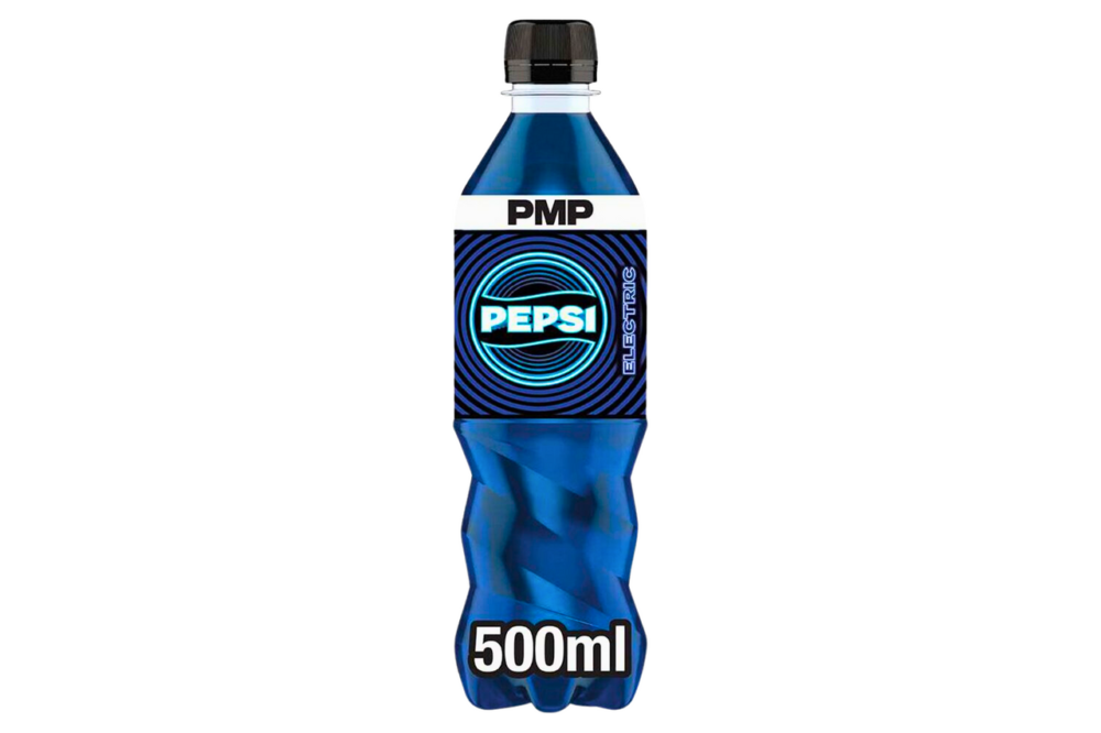 Pepsi Electric Blue PM £1.35 500ml
