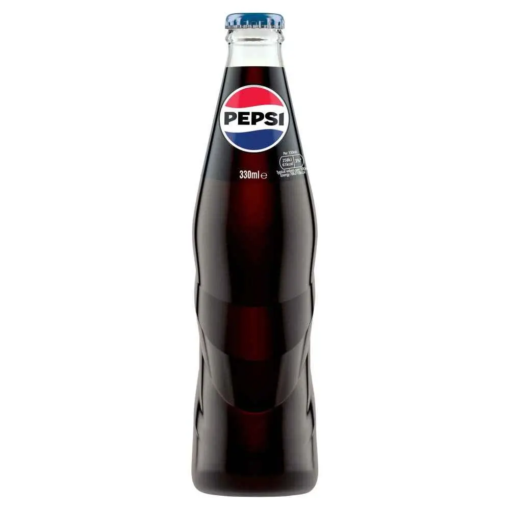Pepsi Cola Glass Bottles 24 x 330ml