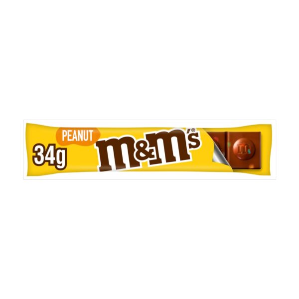 M&M's Crunchy Peanut & Milk Chocolate Bar 34g