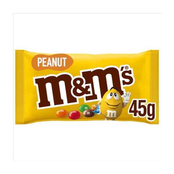 M&M's Crunchy Peanut & Milk Chocolate Bar 45g