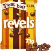Revels Milk Chocolate with Raisins, Coffee or Orange Treat Bag £1.25 PMP 71g