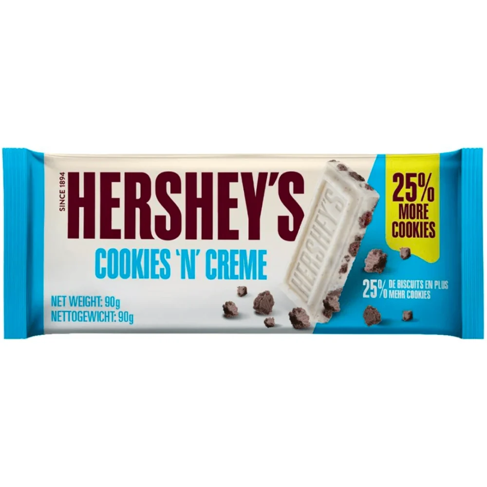 Hershey's Cookies 'N' Creme Block 90g