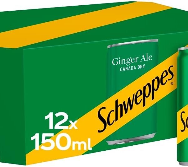 Schweppes Canada Dry Ginger Ale 12x150M