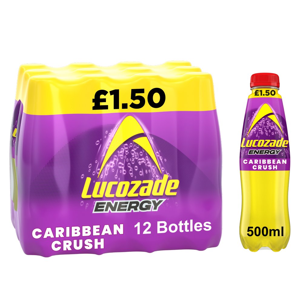 Lucozade Energy Caribbean PM £1.50 500ml