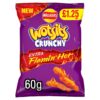 Wotsits Crunchy Extra Flamin' Hot Sharing Bag Crisps 60g PMP