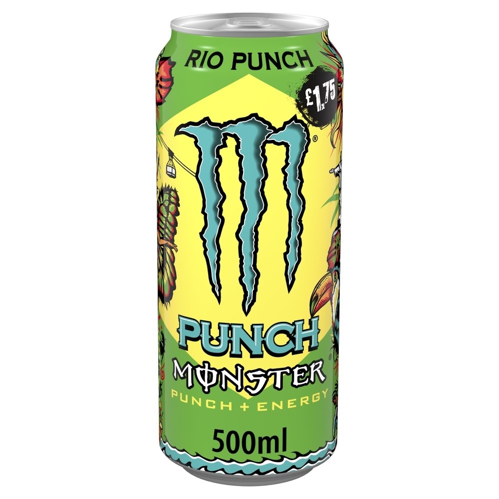 Monster Energy Rio Punch PM £1.75 500ml