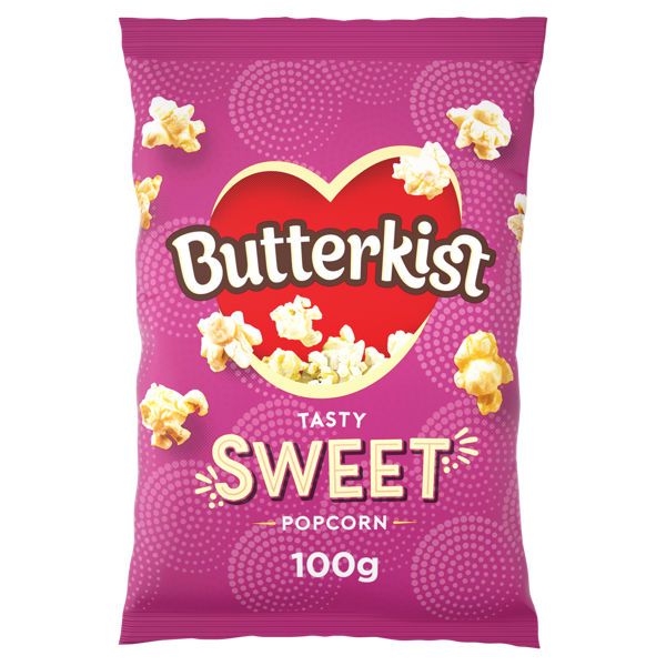 Butterkist Tasty Sweet Popcorn 100g