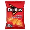 Doritos Chilli Heatwave Tortilla Chips Sharing Bag Crisps 140g