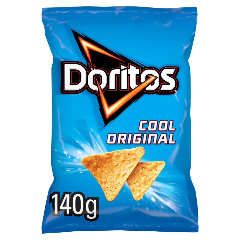 Doritos Cool Original Tortilla Chips Sharing Bag Crisps 140g