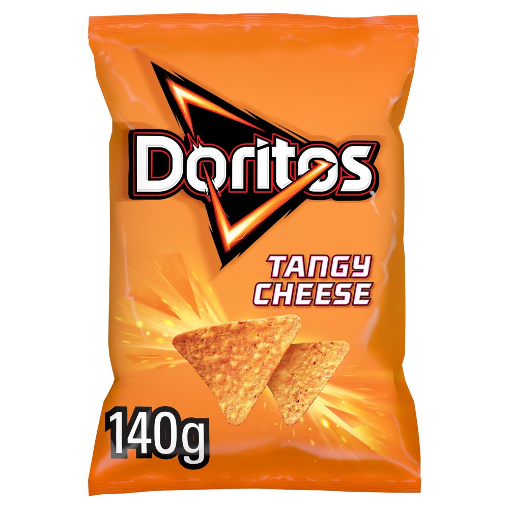 Doritos Tangy Cheese Tortilla Chips Sharing Bag Crisps 140g