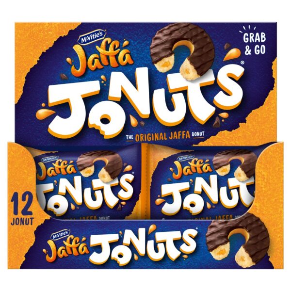 McVitie's Jaffa Cakes Jaffa Jonuts 12 x Single Serve Pack
