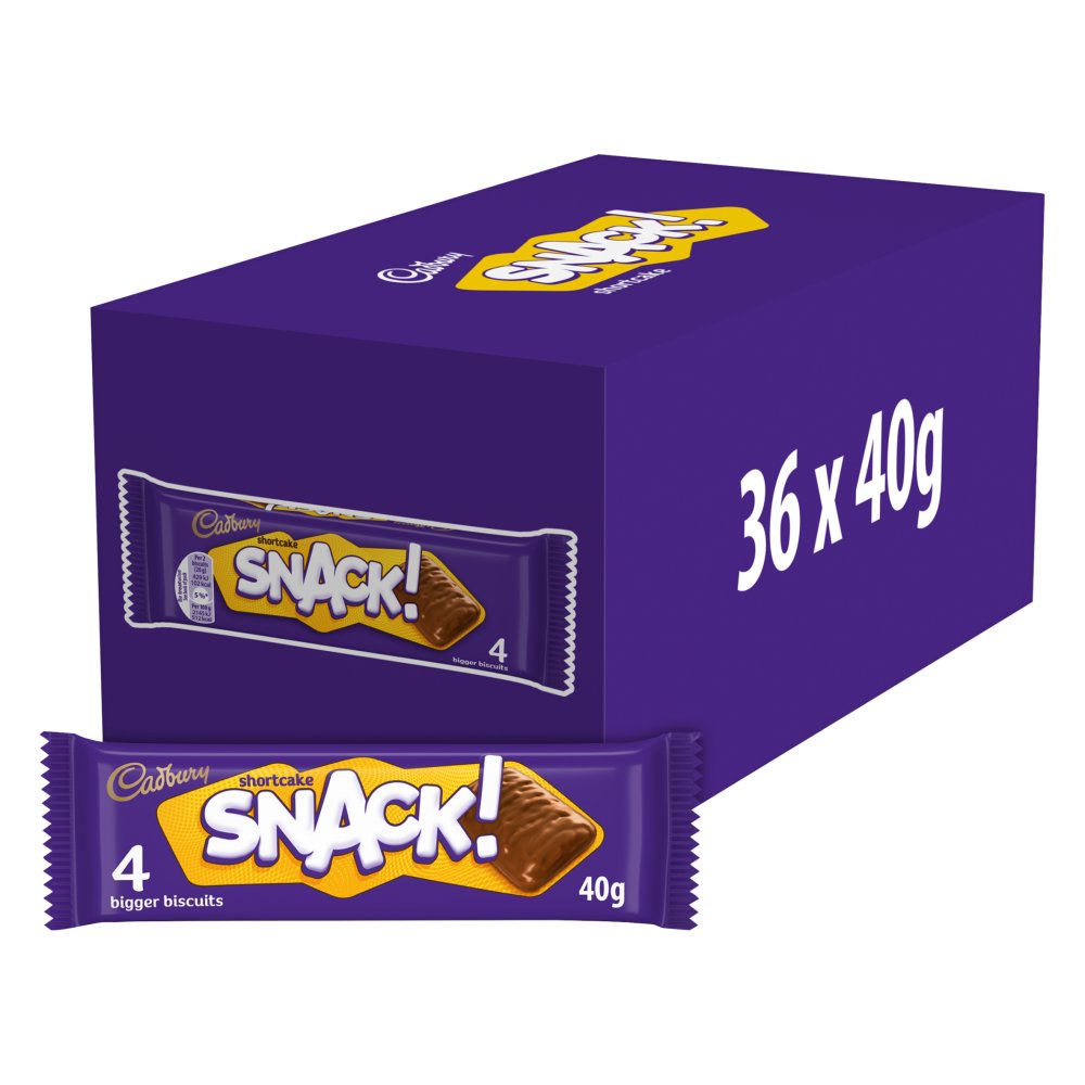 Cadbury Snack Shortcake Chocolate Biscuit 40g