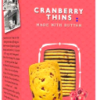 Verdijn's Cranberry Thins Made With Butter 75g