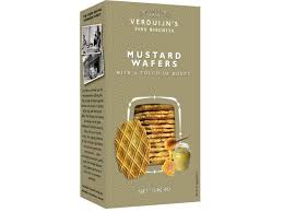 Verdijn's Mustard Wafers With Honey 75G
