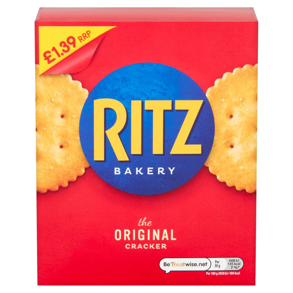 Ritz Bakery Original Cracker Box £1.39 PMP 200g