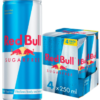 Red Bull Sugar Free Energy Drink 4x250ml