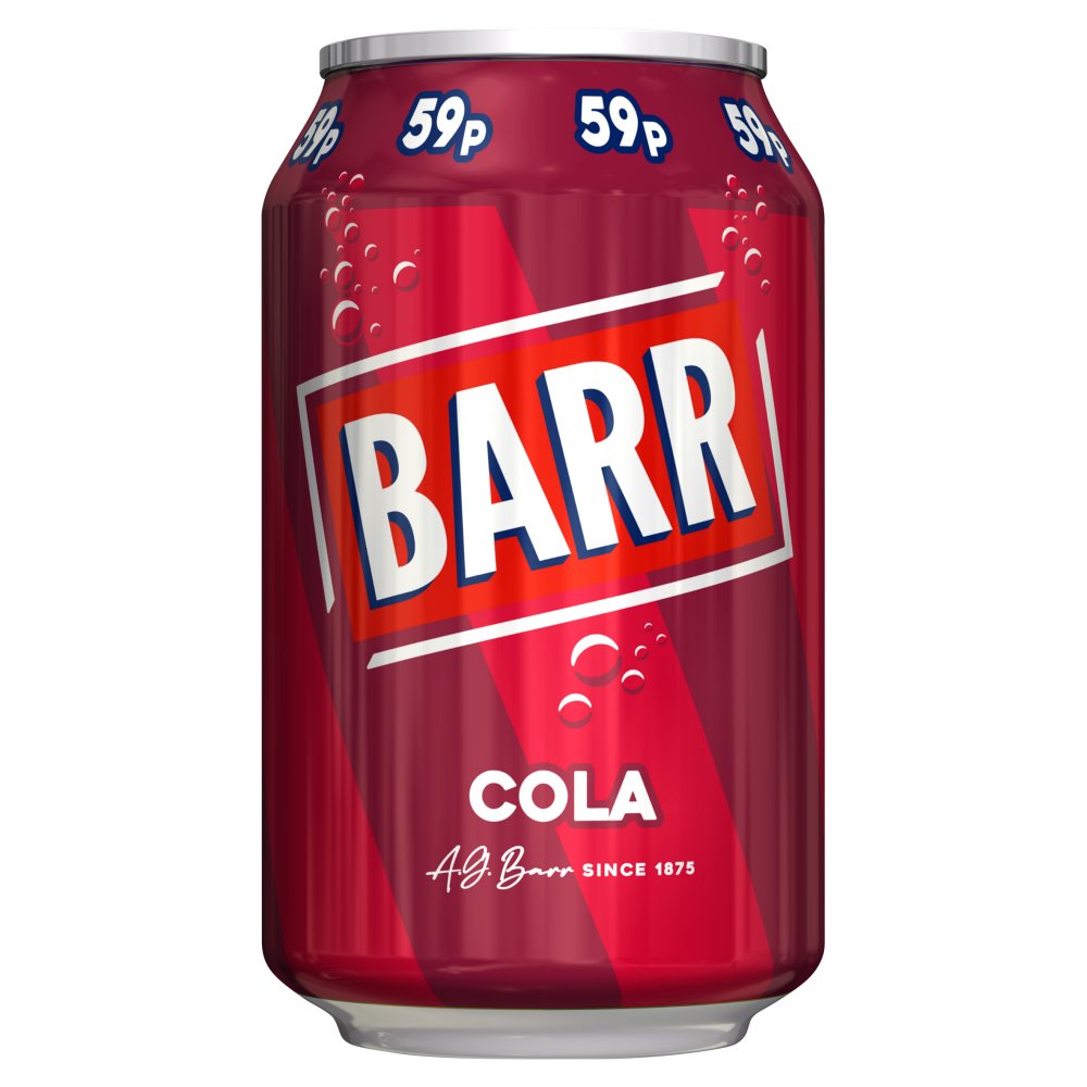 Barr Cola Pm 59p 330Ml