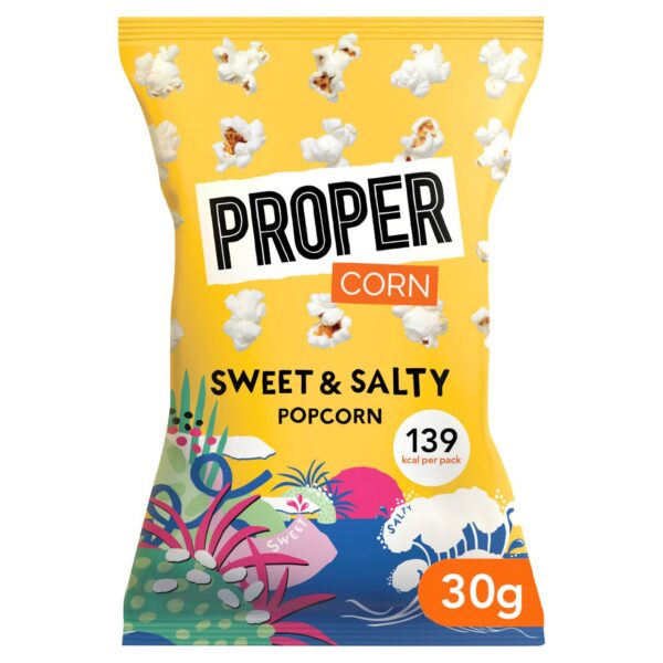 Propercorn Sweet/Salty Popcorn 30g