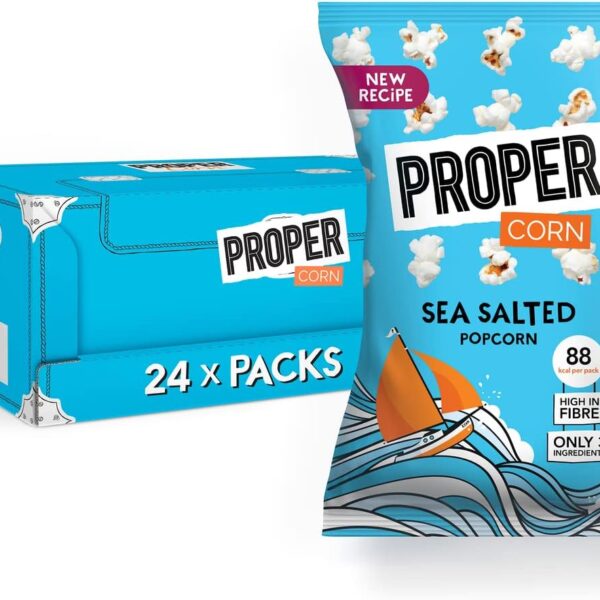 Propercorn Sea Salted Popcorn 20g