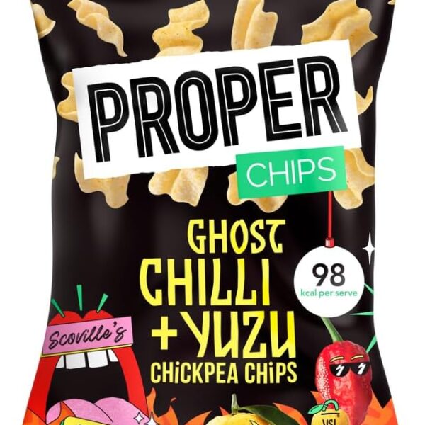 Proper Ghost Chilli + Yuzu Chickpea Chips 85g