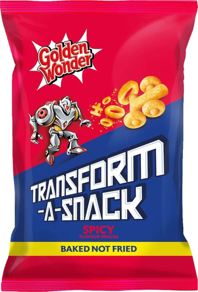 Golden Wonder Transform-A-Snack Spicy Flavour Snacks 56g