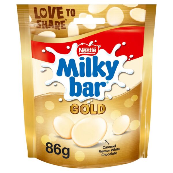 Milkybar Buttons Gold Sharing Pouch 86g