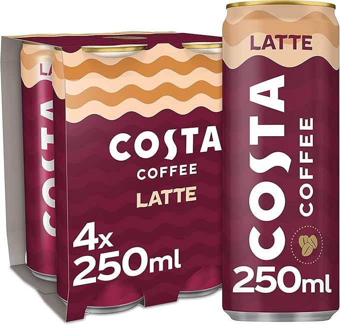Costa Latte 4x250ml