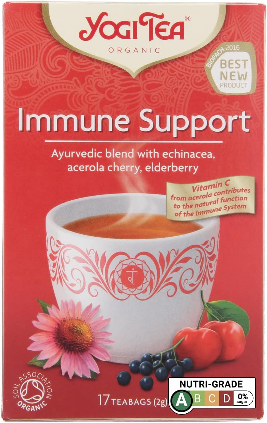Yogi Tea Organic Immune Support 17 Teabags 34g