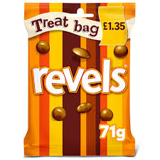 Revels Chocolate Treat Bag Pm £1.35 71g